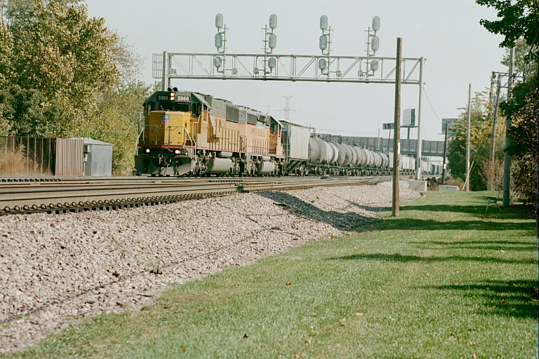 Union Pacific at Elmhurst, IL