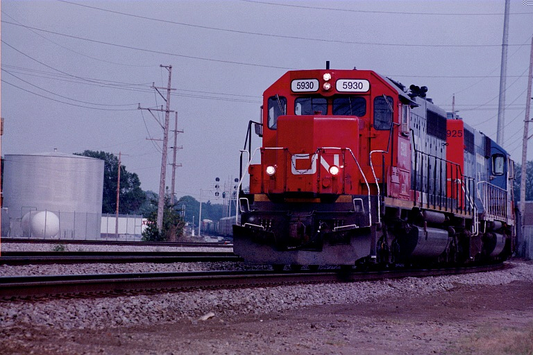 Canadian National at Franklin Park, IL