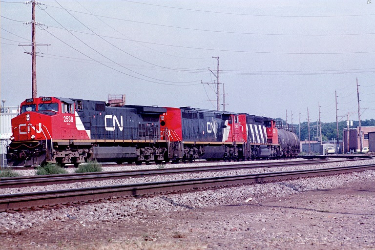 Canadian National at Franklin Park, IL