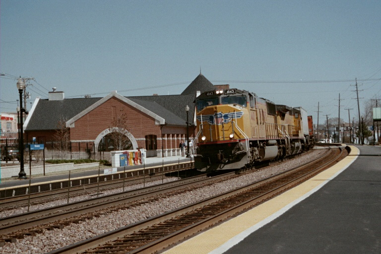 Union Pacific at Wheaton, IL