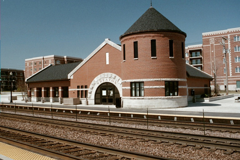 Wheaton train station