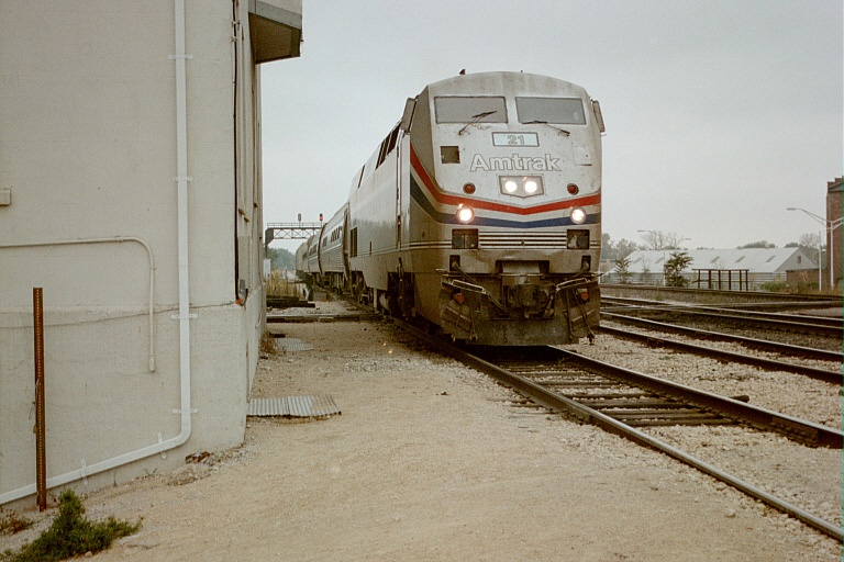 Amtrak at Joliet, IL