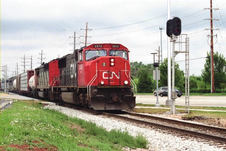 Canadian National at Addison, IL
