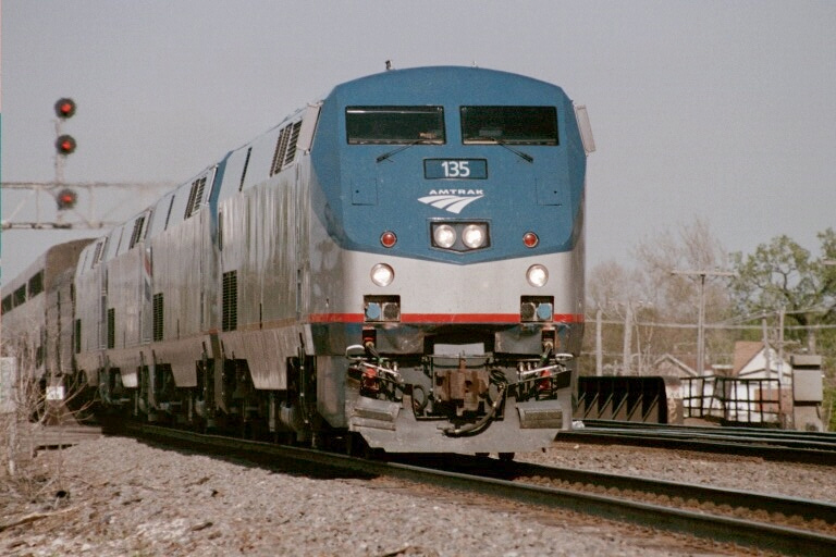 Amtrak at La Grange, IL