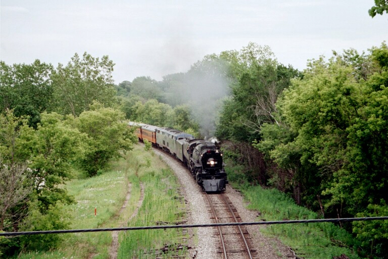 Milwaukee Road 261 at Wyanet, IL