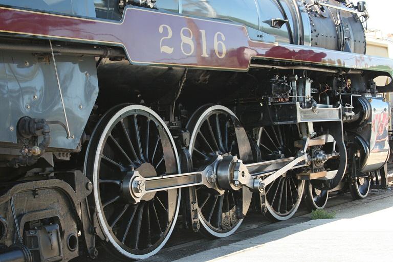 Canadian Pacific 2816 Wheels