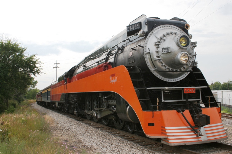 Southern Pacific 4449 at Owosso, MI