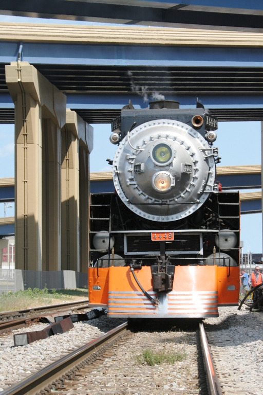 Southern Pacific 4449 at Milwaukee, WI
