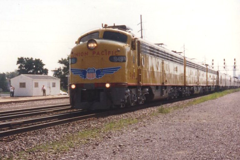 Union Pacific at Clinton, Iowa