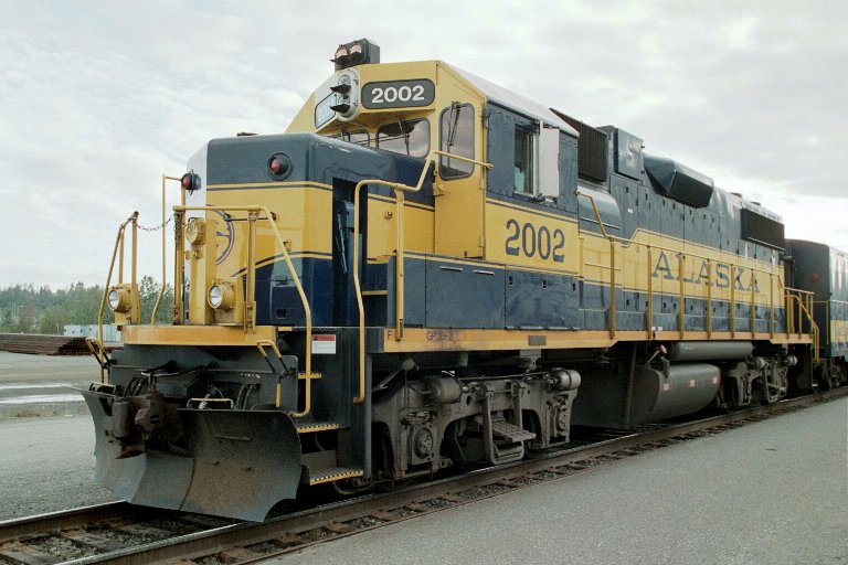GP38-2 at Anchorage Station