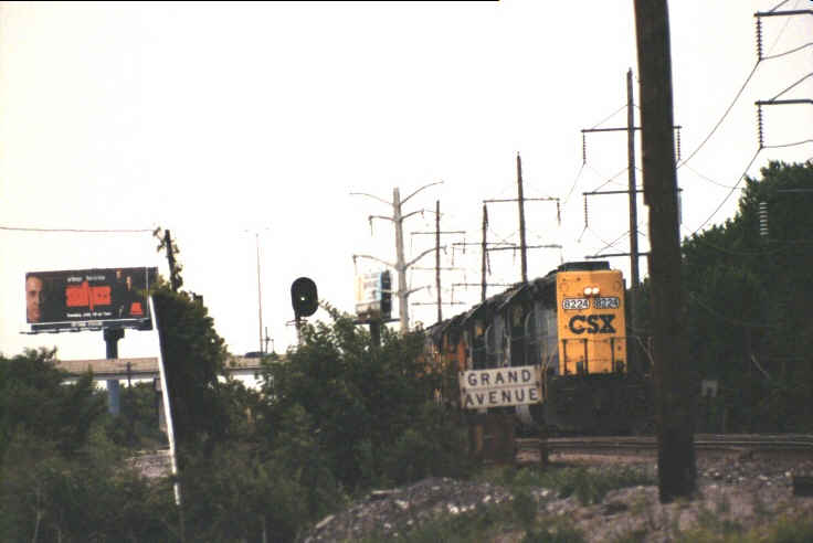 CSX at Franklin Park, IL