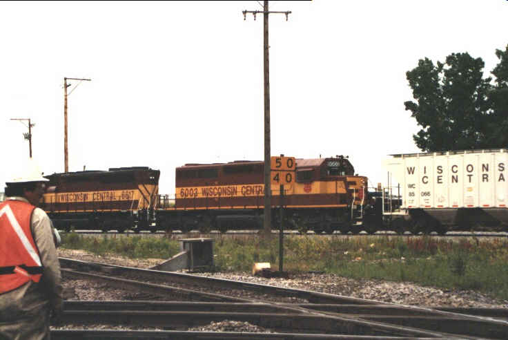 Wisconsin Central at Franklin Park, IL