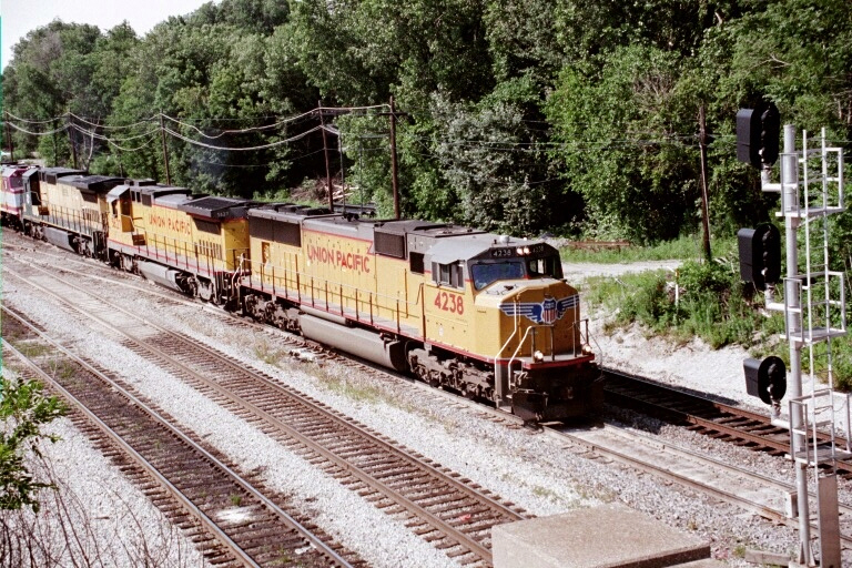 Union Pacific at Blue Island, IL