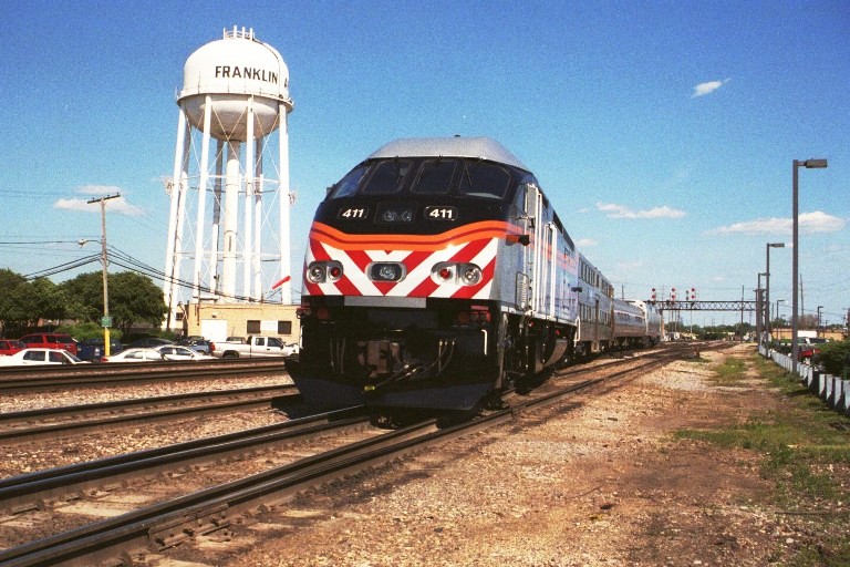 Metra 411 at Franklin Park, IL