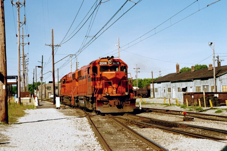 Chicago South Shore at Michigan City, IN