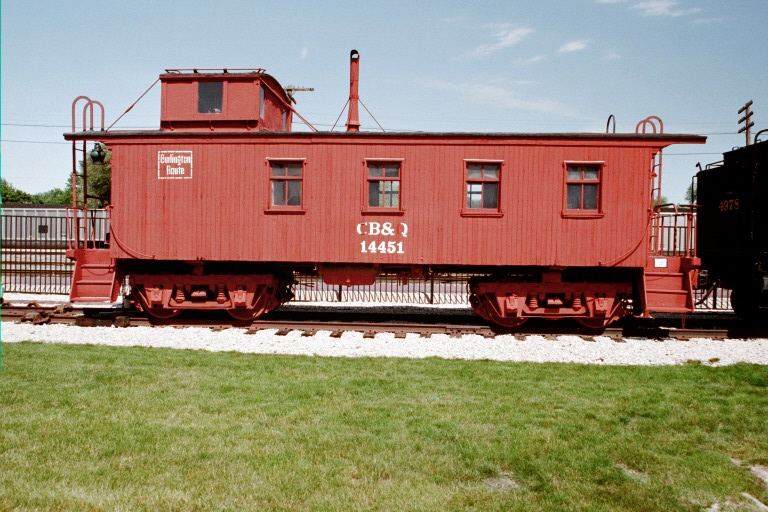 CB&Q 14451 Caboose