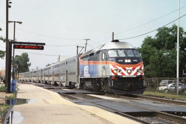 Metra 410 at Blue Island, IL