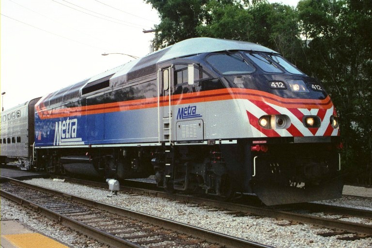 Metra 412 at Blue Island, IL