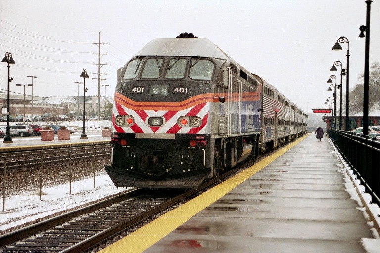 Metra at Lisle, IL
