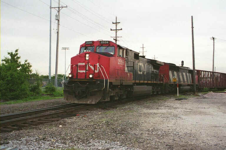 Canadian National at Franklin Park, IL