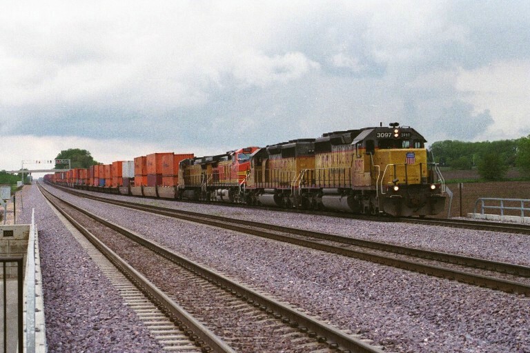 Union Pacific at La Fox, IL