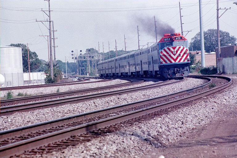 Metra at Franklin Park, IL