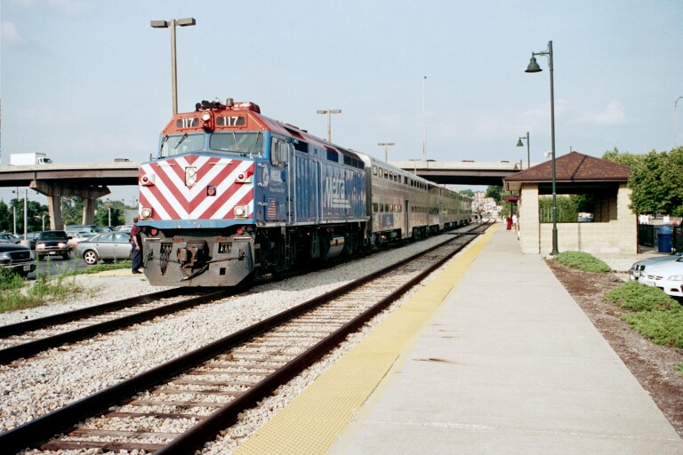 Metra at Lemont, IL