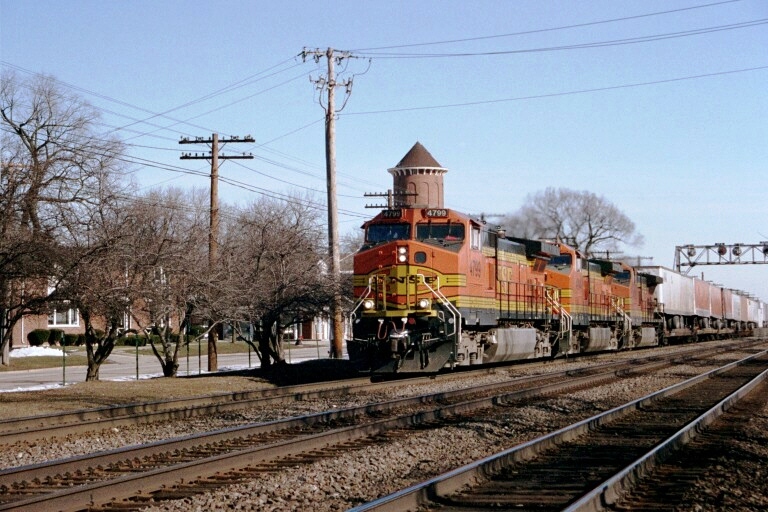 Burlington Northern Santa Fe at Western Springs, IL