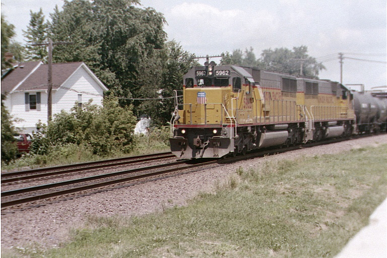 Union Pacific at Rochelle, IL