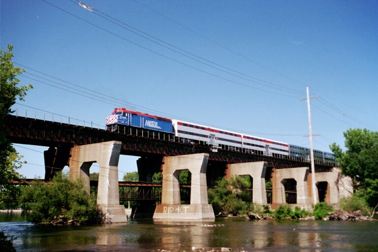 Metra at Geneva, IL