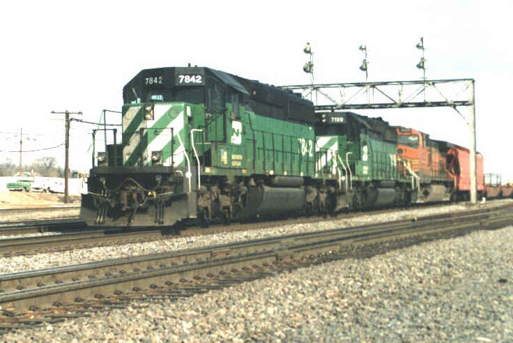 Burlington Northern Santa Fe at Eola, IL