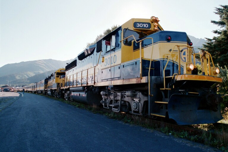 Coastal Classic leaving Seward