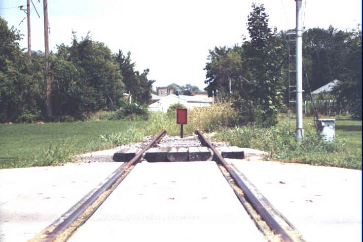 End of the BNSF branch line at West Chicago, IL