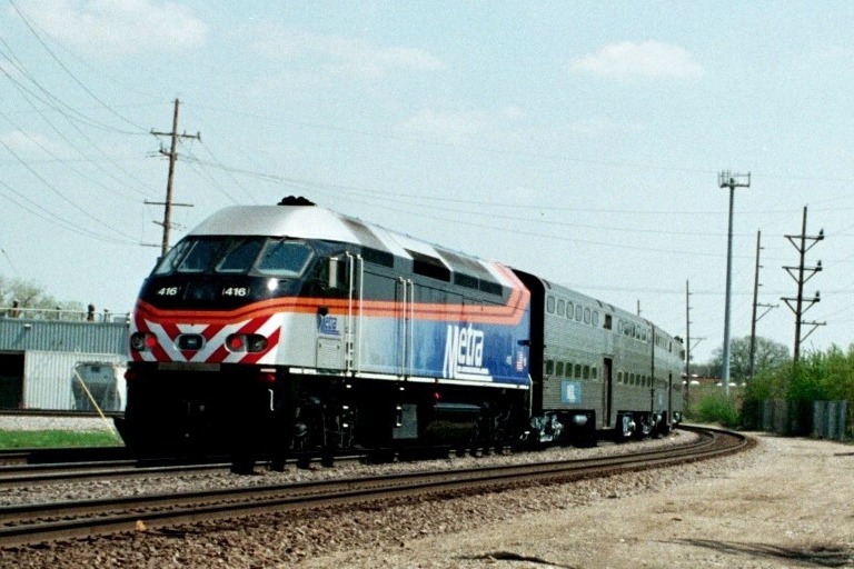 Metra at Franklin Park, IL