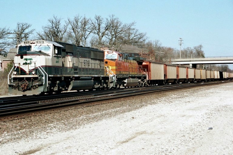 Burlington Northern Santa Fe at Lisle, IL