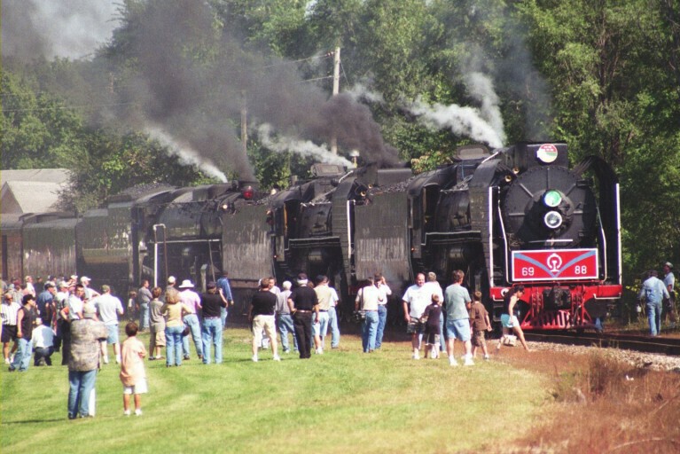 QJ 6988 at Bureau Jct. IL