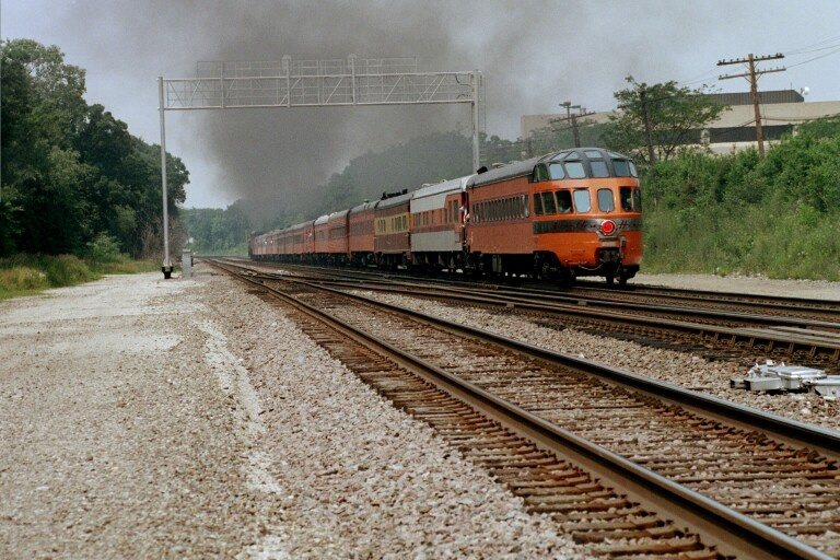 Milwaukee Road 261 at Lisle, IL