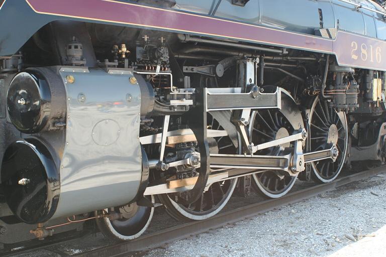 Canadian Pacific 2816 Wheels