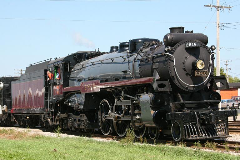 Canadian Pacific 2816 at Sturtevant, WI