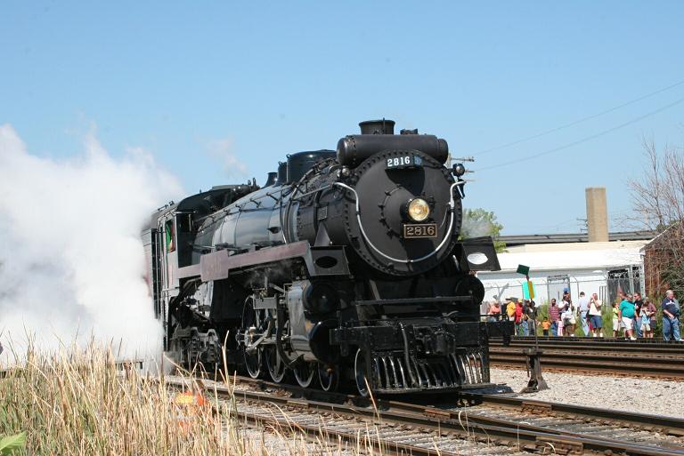 Canadian Pacific 2816 at Sturtevant, WI