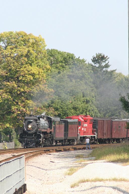 Canadian Pacific 2816 at Franklin Park, IL