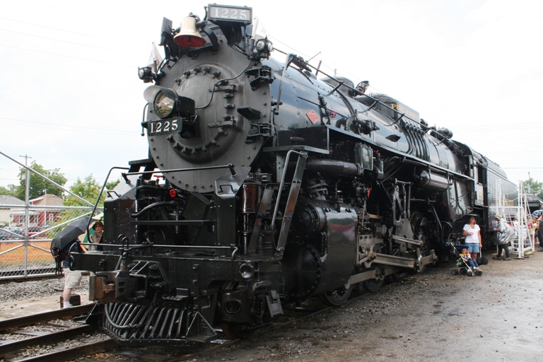 Pere Marquette 1225 at Owosso, MI