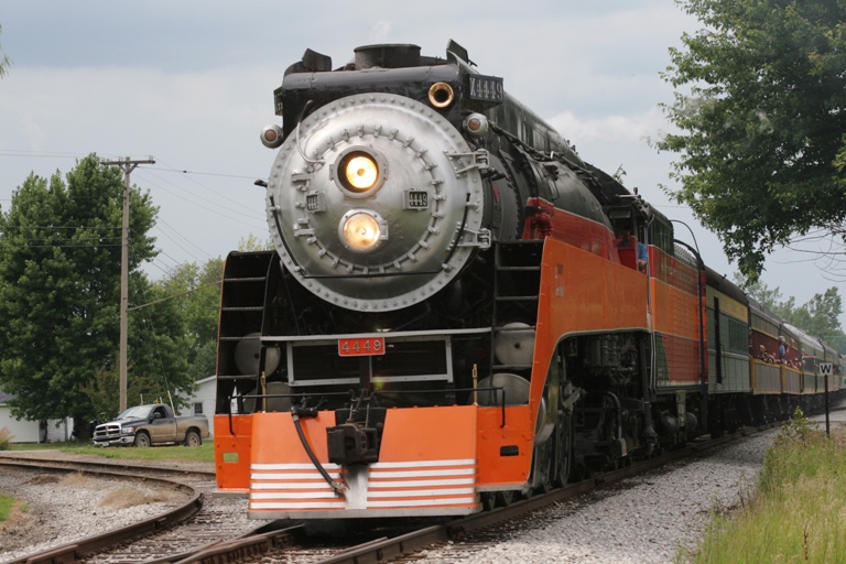 Southern Pacific 4449 at Ashley, MI