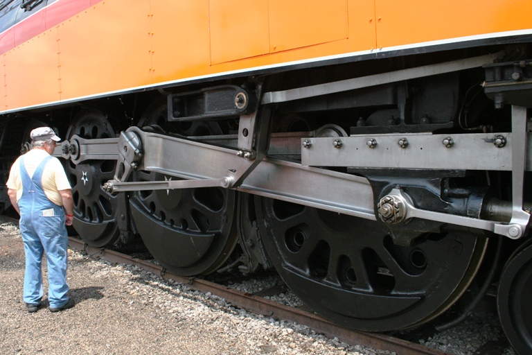 Southern Pacific 4449 Wheels