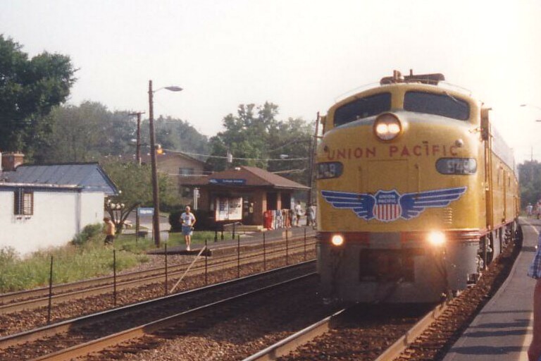 Union Pacific at Wheaton, IL